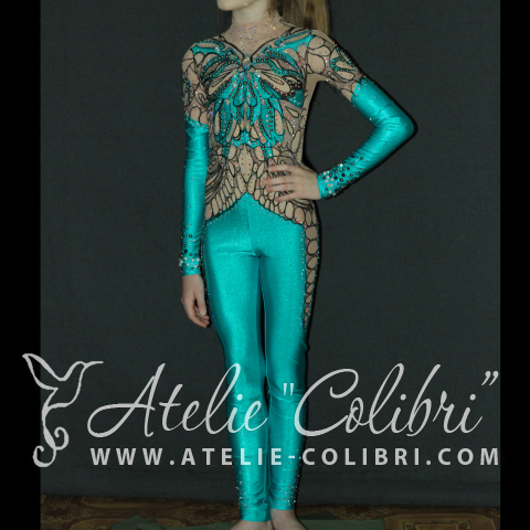 Rhythmic Gymnastics Unitards | Atelier Colibri | ( UN_K0130_1 )