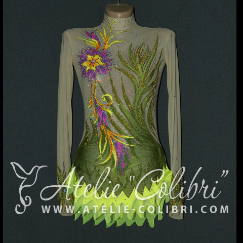 Rhythmic Gymnastics Leotards | Atelier Colibri | ( K_0135_1 )