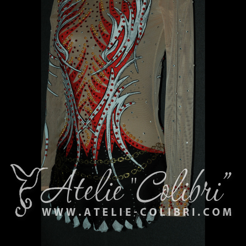 Rhythmic Gymnastics Leotards | Atelier Colibri | ( K_0136_1 )