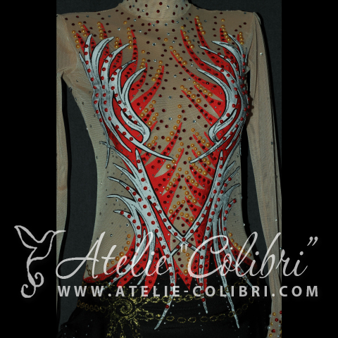 Rhythmic Gymnastics Leotards | Atelier Colibri | ( K_0136_1 )