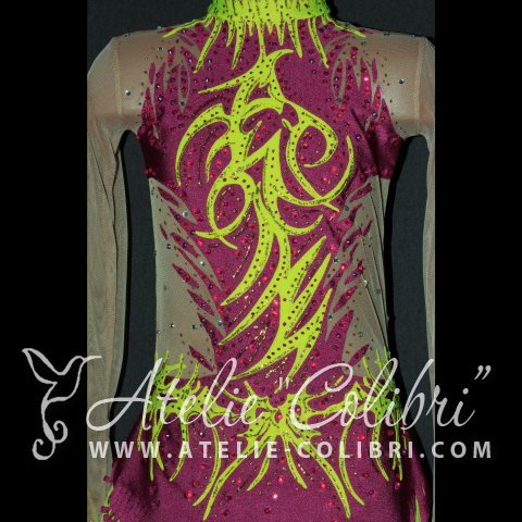 Rhythmic Gymnastics Leotards | Atelier Colibri | ( K_0139_1 )