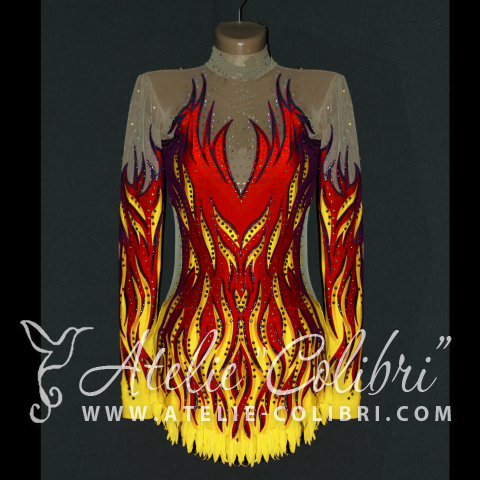 Atelier Colibri | Rhythmic Gymnastics Leotards | K_0147_1 | Option #4