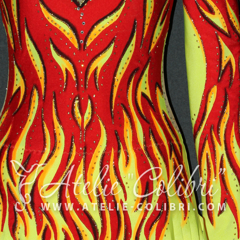Leotards for Acrobatics | Atelier Colibri | ( SAk_K0147_2 )