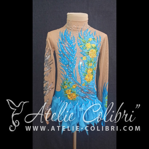 Leotards for Ice Skating | Atelier Colibri | ( F_K0148_2 )