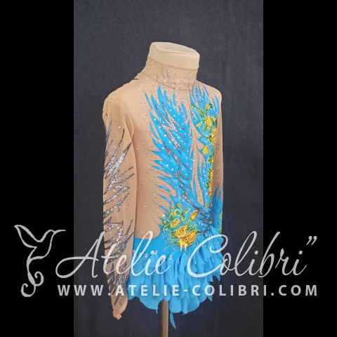Leotards for Ice Skating | Atelier Colibri | ( F_K0148_2 )