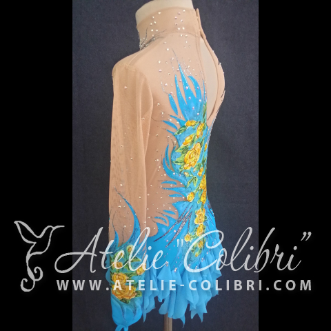 Leotards for Ice Skating | Atelier Colibri | ( F_K0148_2 )