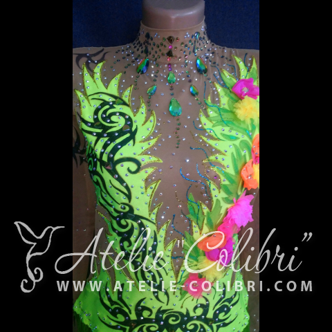 Rhythmic Gymnastics Leotards | Atelier Colibri | ( K_0154_1 )