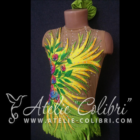 Rhythmic Gymnastics Leotards | Atelier Colibri | ( K_0162_1 )