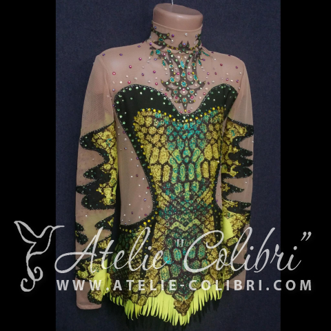 Rhythmic Gymnastics Leotards | Atelier Colibri | ( K_0163_1 )