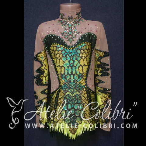 Rhythmic Gymnastics Leotards | Atelier Colibri | ( K_0163_1 )
