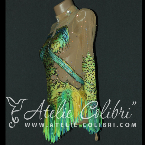 Rhythmic Gymnastics Leotards | Atelier Colibri | ( K_0180_2 )