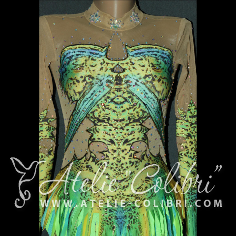 Rhythmic Gymnastics Leotards | Atelier Colibri | ( K_0180_2 )