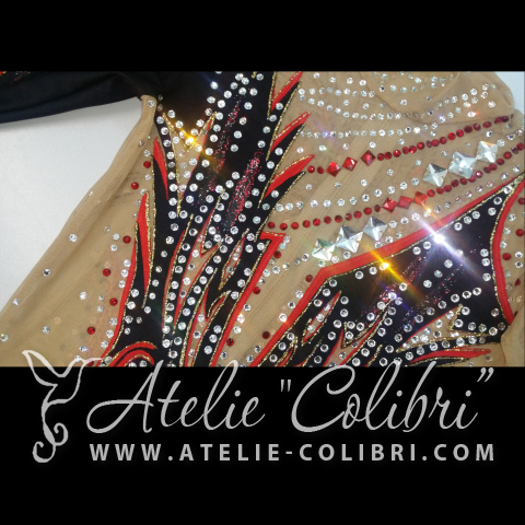 Rhythmic Gymnastics Leotards | Atelier Colibri | ( K_0174_1 )