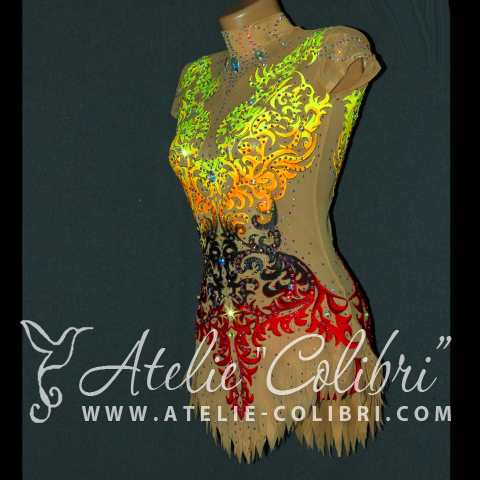 Rhythmic Gymnastics Leotards | Atelier Colibri | ( K_0183_3 )