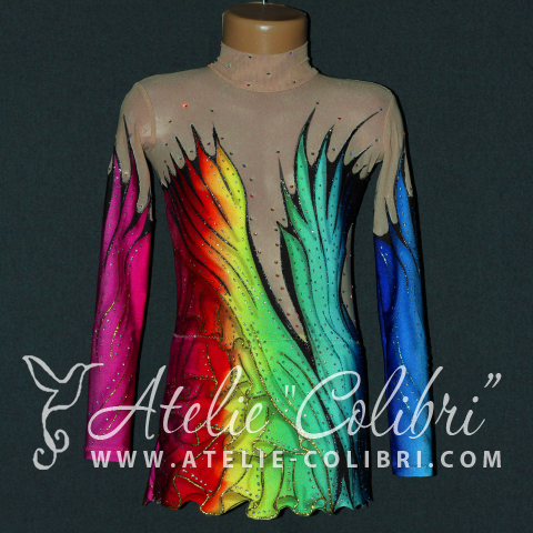 Leotards for Acrobatics | Atelier Colibri | ( SAk_R0023_6 )