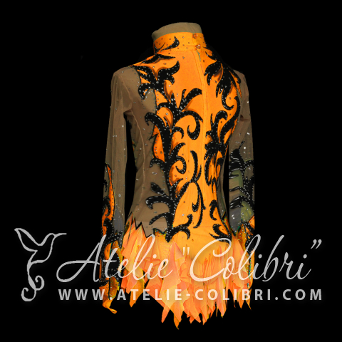 Leotards for Ice Skating | Atelier Colibri | ( F_R0048_2 )