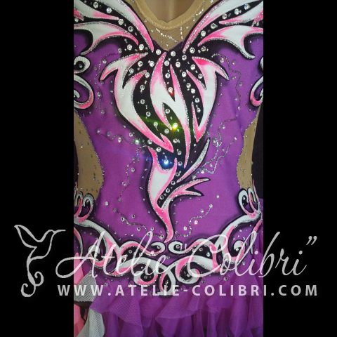 Leotards for Ice Skating | Atelier Colibri | ( F_R0065_2 )