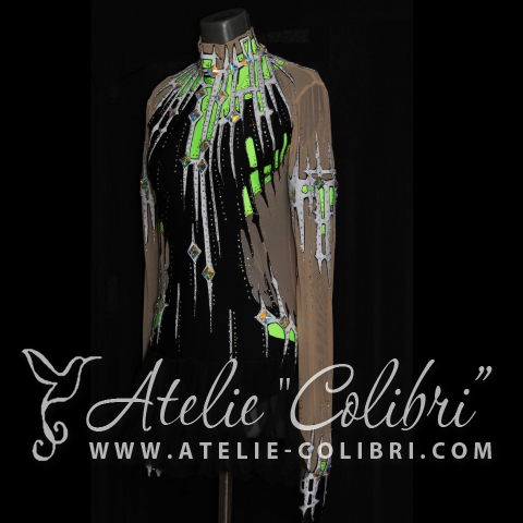 Rhythmic Gymnastics Leotards | Atelier Colibri | ( R_0071_1 )