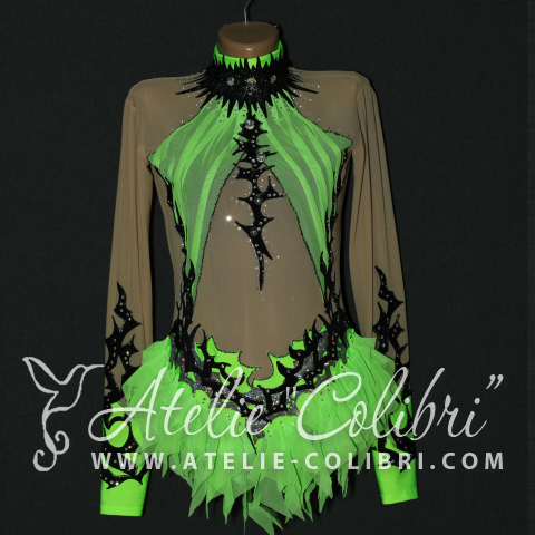 Leotards for Ice Skating | Atelier Colibri | ( F_R0075_3 )
