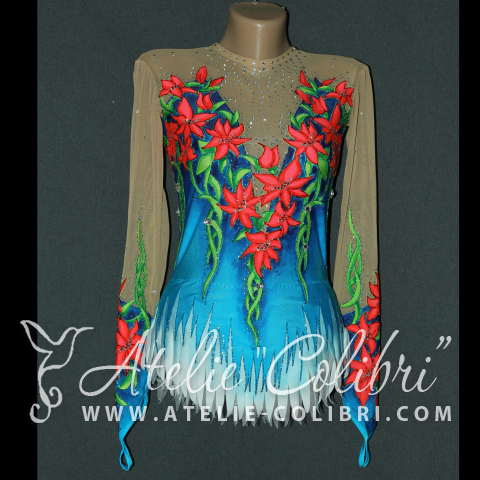 Leotards for Acrobatics | Atelier Colibri | ( SAk_R0169_3 )