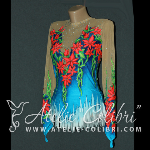 Leotards for Acrobatics | Atelier Colibri | ( SAk_R0169_3 )